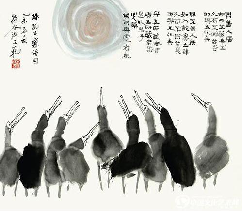 “墨趣“洪在范作品展将在北京天健画廊开幕