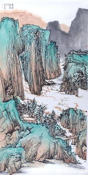 ��ˮ����•�콡��Լ�����ڶ��������黭����չ���ھ���Ļ