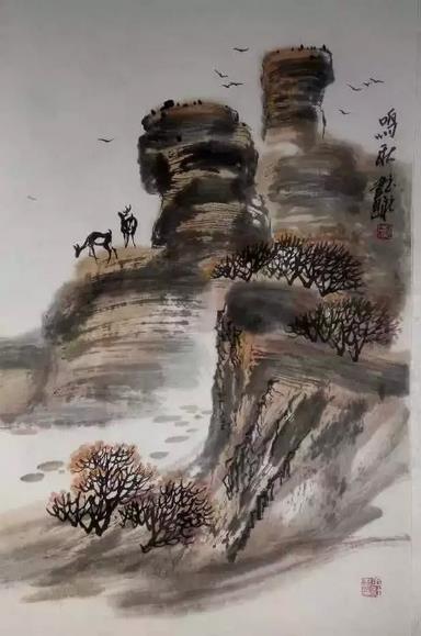 �������½�С��ɽˮ����Ʒչ�ھ���Ļ