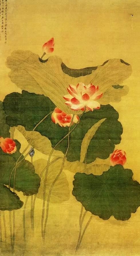 历代国画大师笔下荷花精品集萃