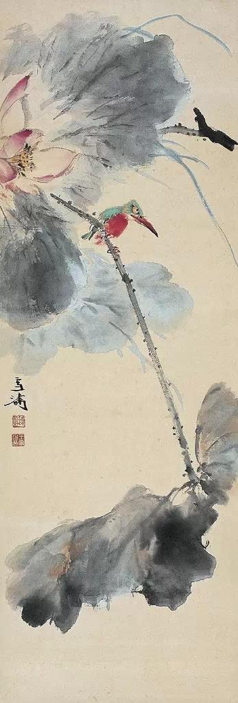 历代国画大师笔下荷花精品集萃
