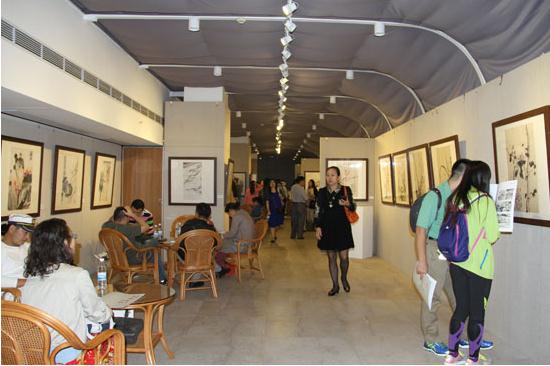 ��ˮ���顤�콡��Լ�����黭չ�ھ���Ļ