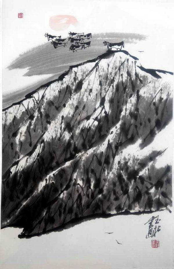 刘玉社先生山水画作品