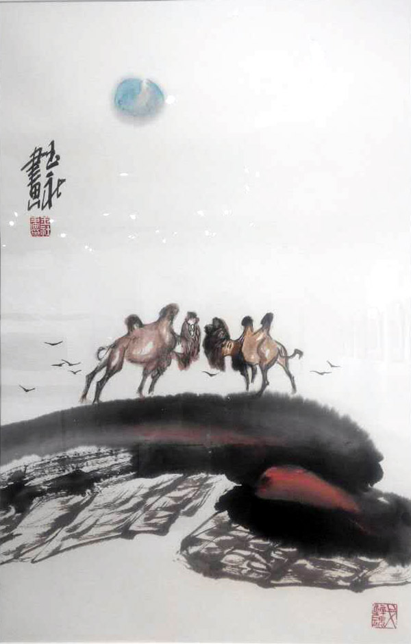 刘玉社先生山水画作品