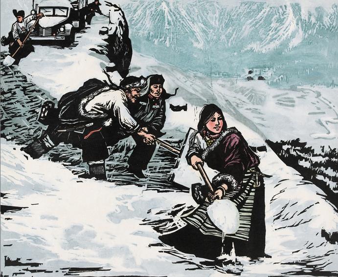 ��·-��Ӵ���-�滭-1964��-50cm��60cm