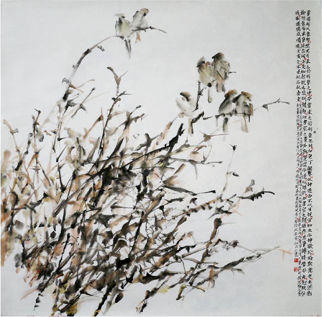 孙小农花鸟画作品欣赏14