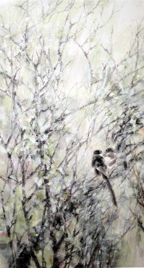孙小农花鸟画作品欣赏9