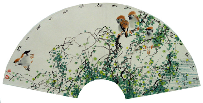 孙小农花鸟画作品欣赏11