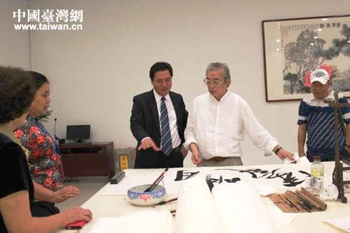 台湾名家瀚墨雅集书画艺术展亮相山东潍坊