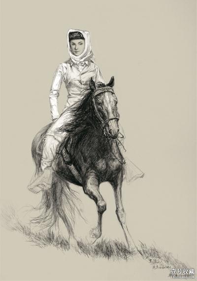 版画中展现新疆风情 魏谦版画艺术展在武汉开幕