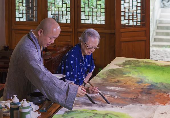 ɽ��ˮ���黭��չ�й����Ҳ������Ļ