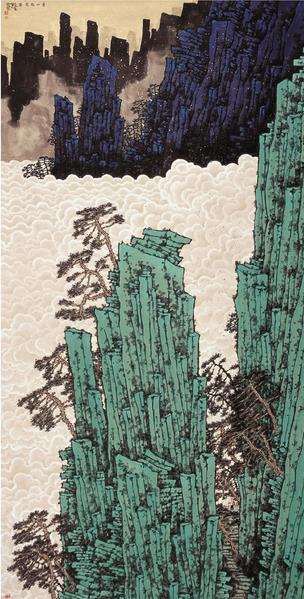 ���� ��ɽ����ͼ 240��140cm 2009��