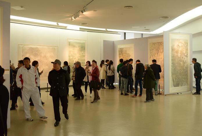 �������ݵڶ���ȫ���й��������񻭣���Ʒչ��Ļ