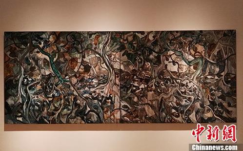 付美军、王源远双个展在北京开幕