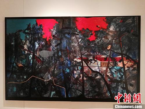 付美军、王源远双个展在北京开幕