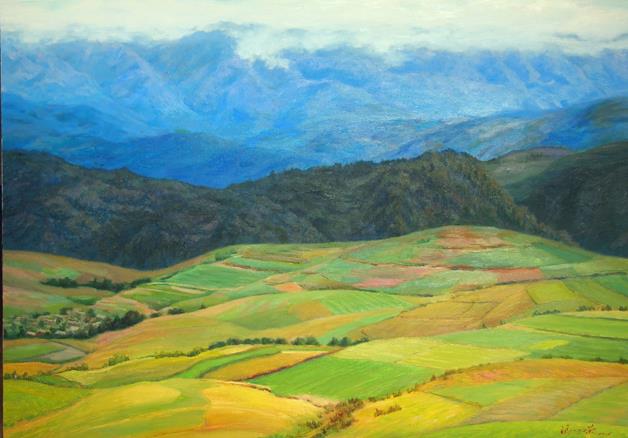 中国自然之声油画艺术研究院油画邀请展