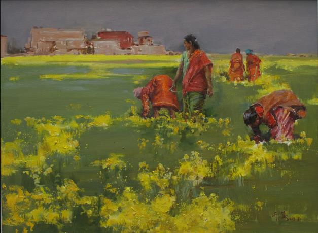 中国自然之声油画艺术研究院油画邀请展