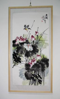 “追禅惜缘—追禅花鸟画展”庄在宋伍佰艺美术馆开幕
