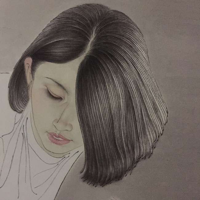 邵鸿萍先生工笔画作品