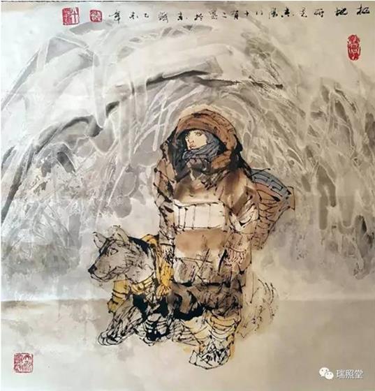 ����־ѧ �ߺ�ʦ���黭��Ʒչ���ڱ�����չ 