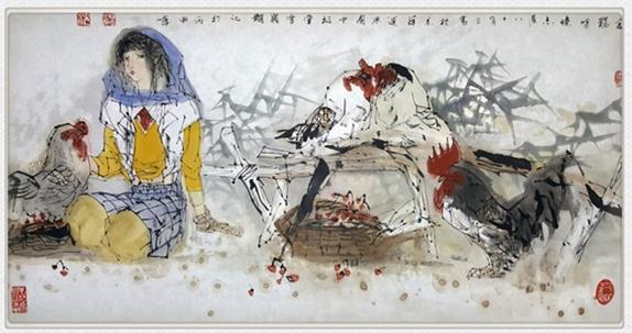 ����־ѧ �ߺ�ʦ���黭��Ʒչ���ڱ�����չ 