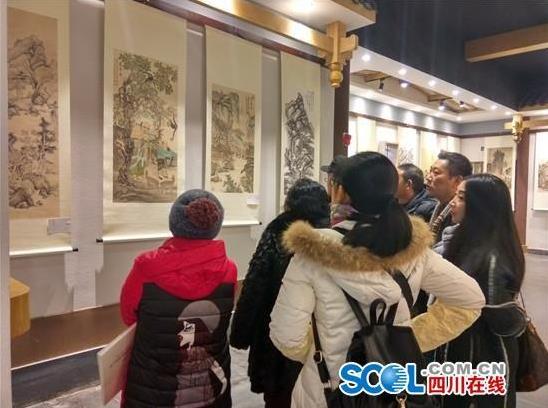 �Ĵ�üɽ�еڶ����黭��ġչ��չ 