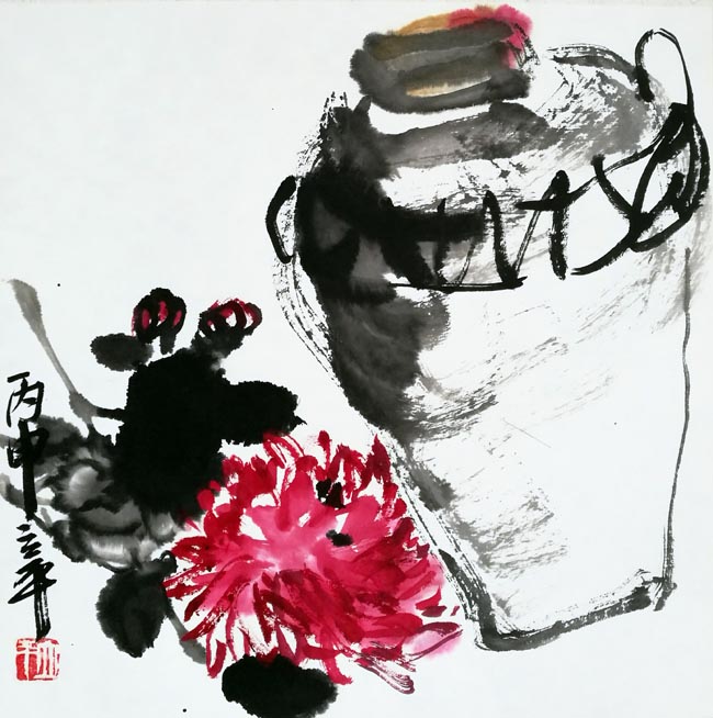 方立平中国画作品