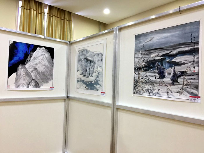 冰雪画派展厅