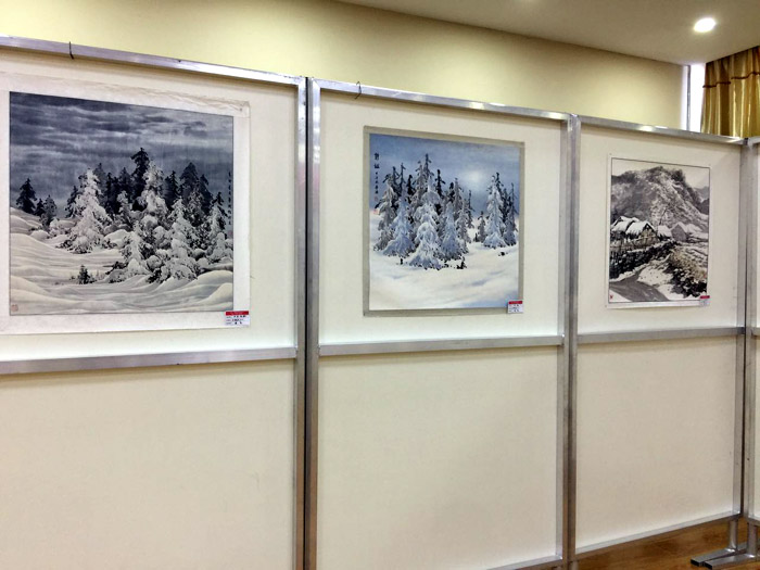 冰雪画派展厅