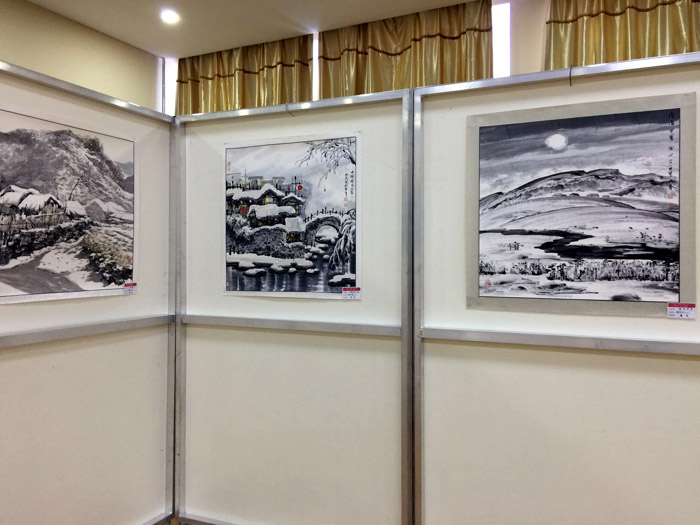 冰雪画派展厅