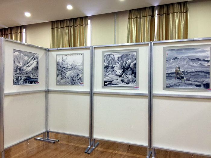 冰雪画派展厅