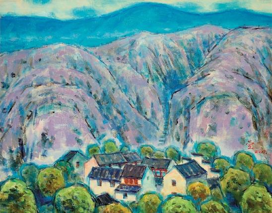 ����� ��ɽ 81��100cm �����ͻ� 2007��