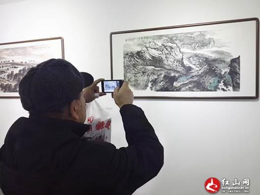 新疆山水画邀请展当代美术馆开幕