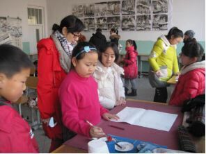 学员在课堂上