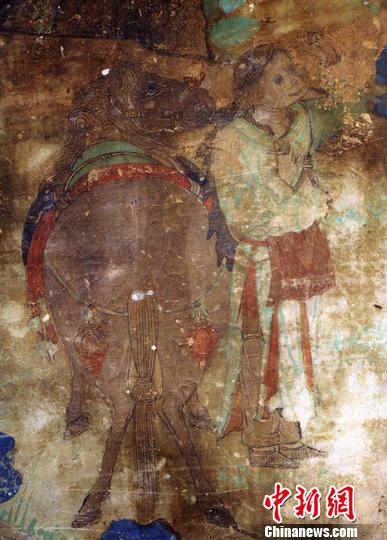 敦煌壁画现中国最早玄奘取经图