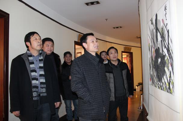 ɽ��Ѧ�Ǿٰ�2016ӭ�������黭չ