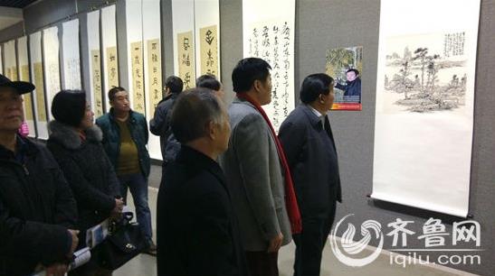 济宁儒风墨韵-迎春书画名家作品展启幕