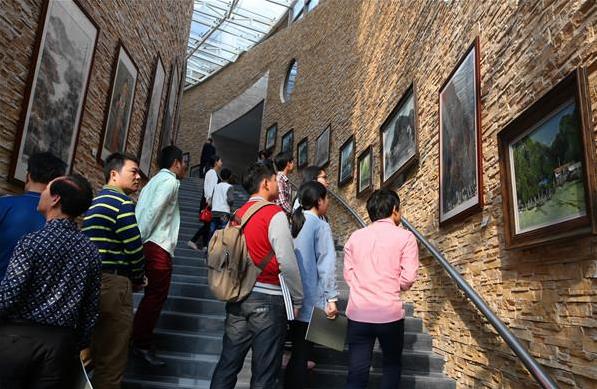 ��ˮ�ٰ�ڶ��챾��ʫ�黭��Ʒչ