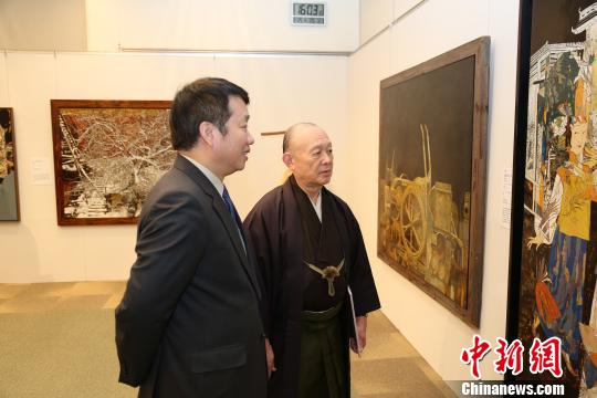 “现代中国美术展”在东京日中友好会馆开展