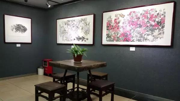 刘玉社、余建明国画联展广州番禺启幕