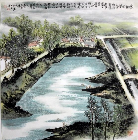 刘东方家乡回望系列之:池塘的记忆