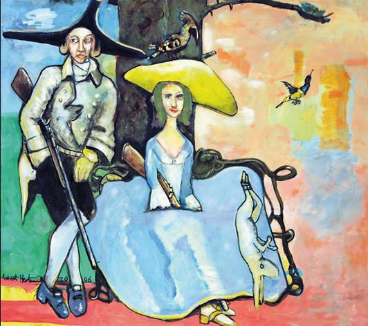 张江舟、哈特曼艺术交流展将亮相中国美术馆