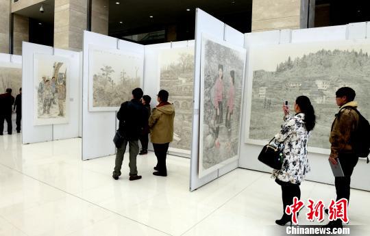 黄檗文化首届全国中国画展在侨乡福清举行