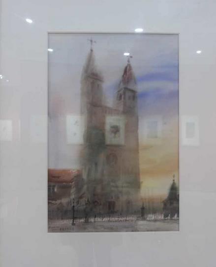 春天之约——杨毅柳水彩作品展在雁塔美术馆开幕