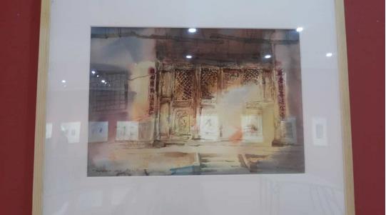 春天之约——杨毅柳水彩作品展在雁塔美术馆开幕