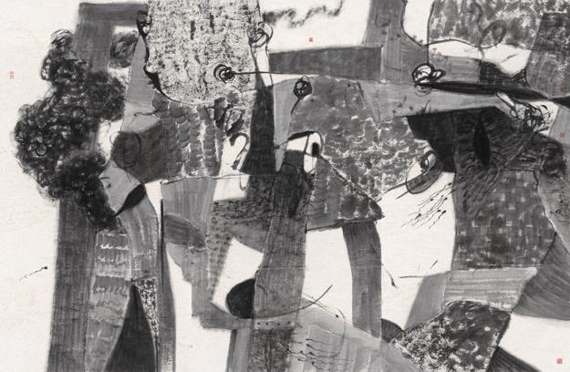 ��������������ˮī��Ʒչ������Ļ