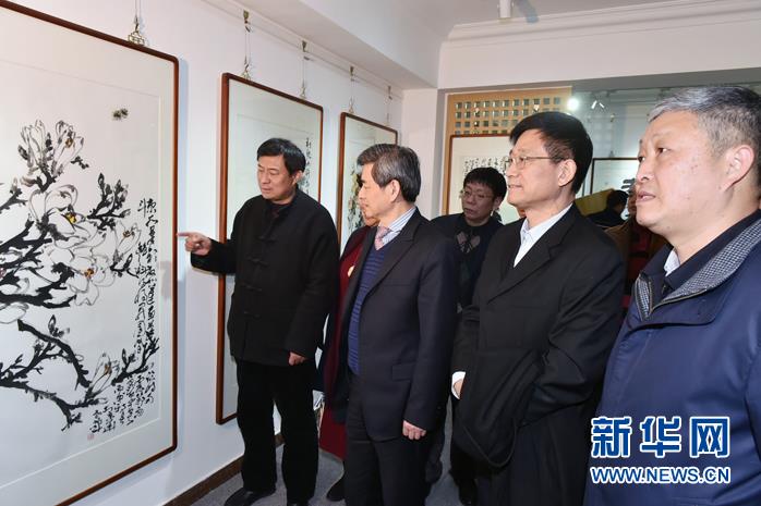 安徽省民族书画院作品晋京展亮相荣宝斋