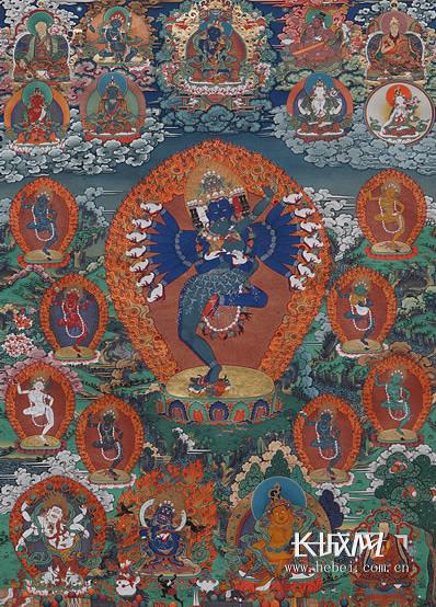 持心·西藏新生代精品唐卡联展石家庄展出