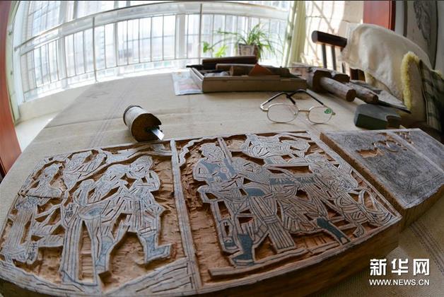 陕西凤翔木版年画重拾年俗的记忆