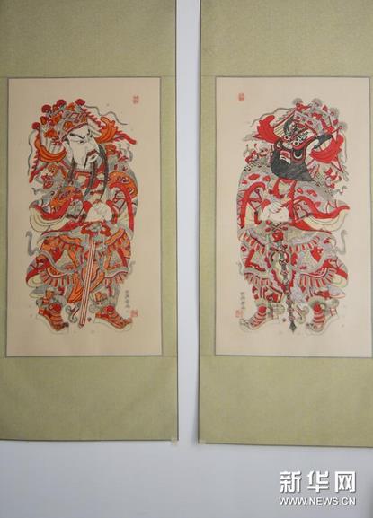 陕西凤翔木版年画重拾年俗的记忆